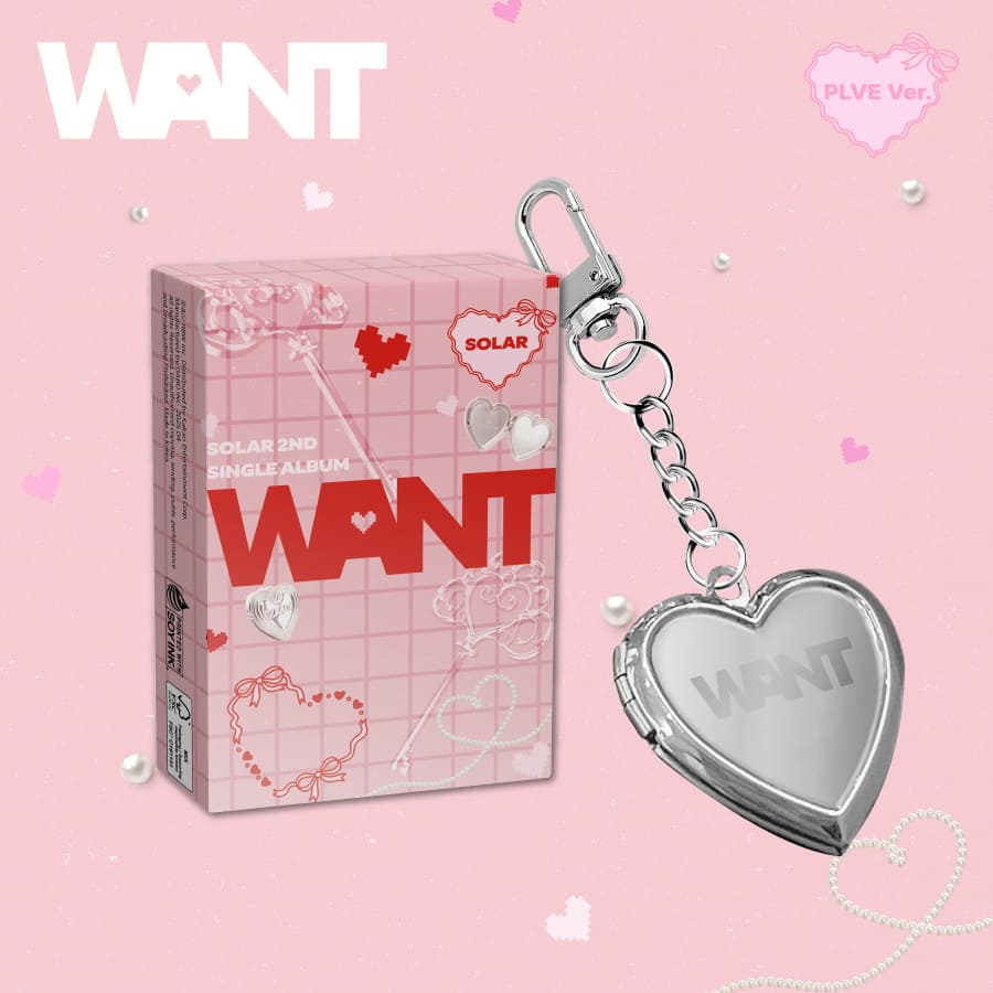 SOLAR 2nd Single Album – WANT (PLVE Ver.)