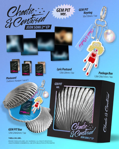 JEON SOMI 2nd EP Album – Chaotic & Confused (GEM PIT Ver.) (Limited Edition)