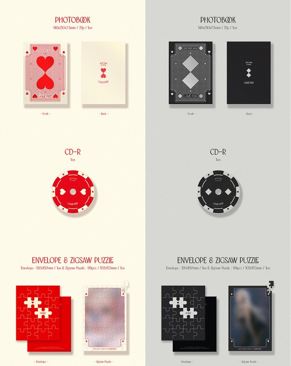 JEON SOMI EP ALBUM - GAME PLAN (PHOTOBOOK Ver.) (Random)