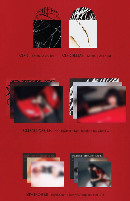 SOOJIN 1st Single - BADITUDE (Random)