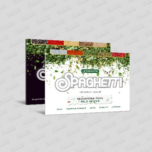 LE SSERAFIM 1st Single Album - SPAGHETTI (Weverse Albums Ver.) (Random)