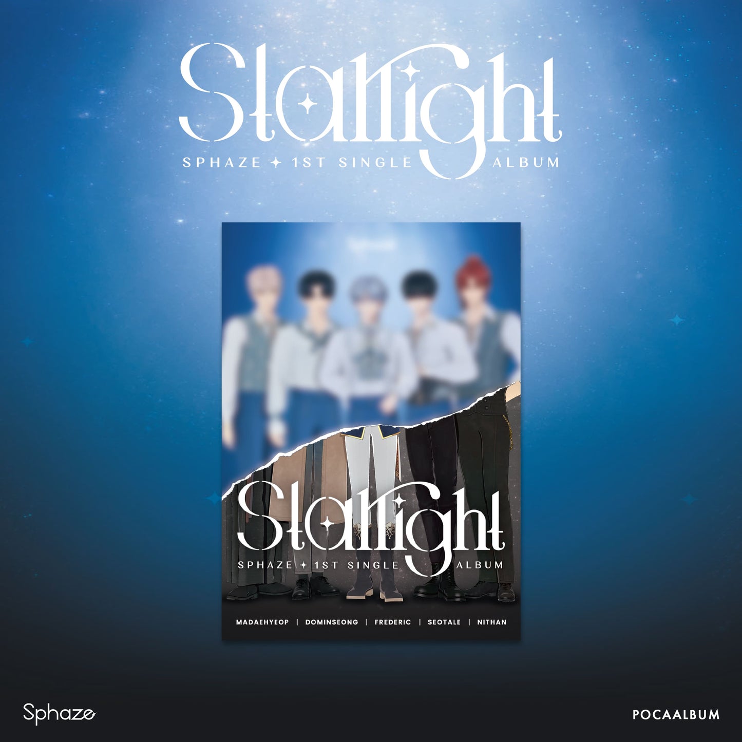 Sphaze 1st Single Album – Starlight (POCAALBUM)