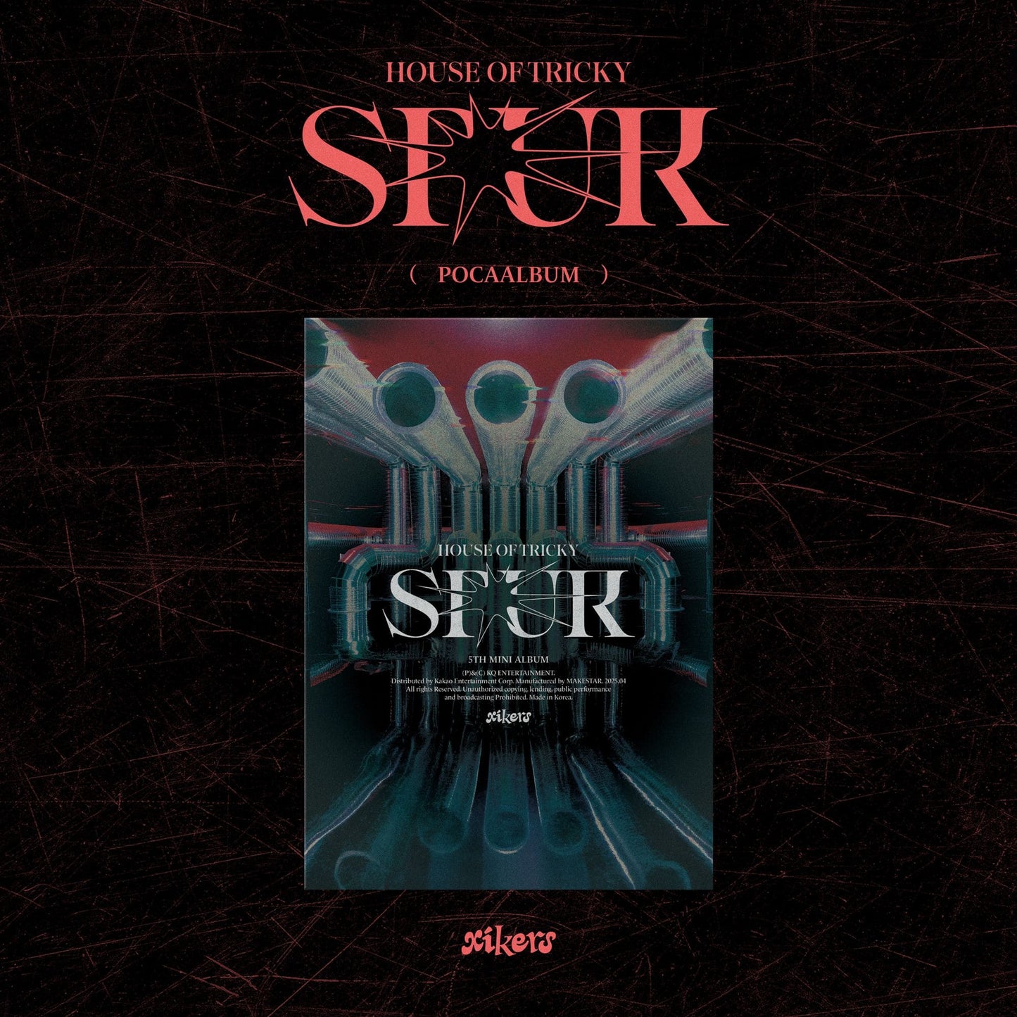 xikers 5th Mini Album – HOUSE OF TRICKY : SPUR (POCA Album)