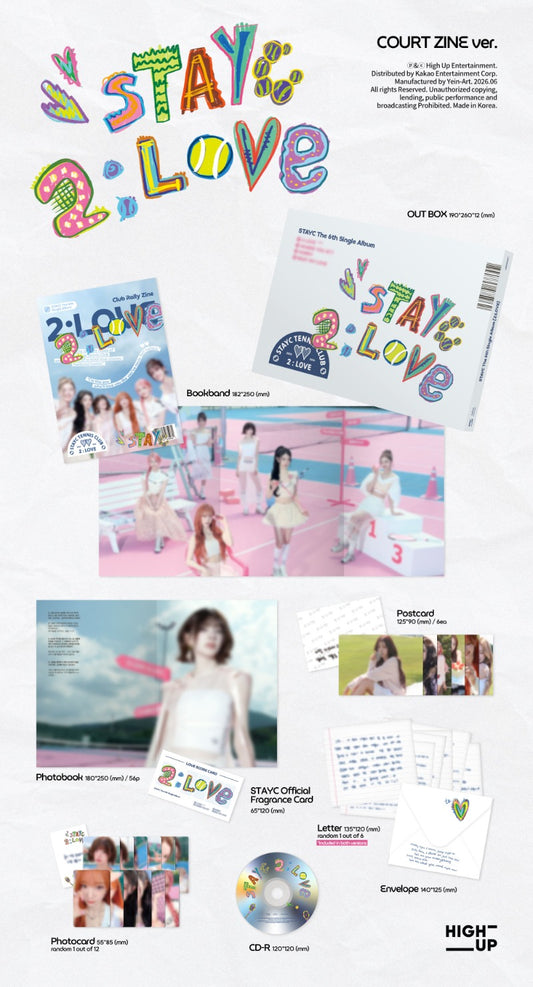 PRE-ORDER: STAYC The 6th Single Album - 2:LOVE (Random)