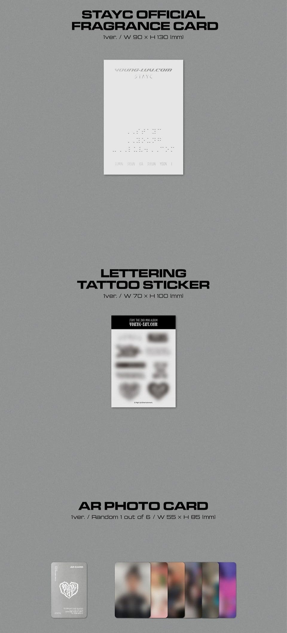 STAYC Mini Album Vol. 2 - YOUNG-LUV.COM (Random ver.)