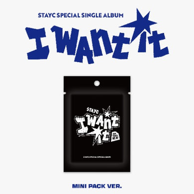 STAYC Special Single Album 'I Want It' packaging on a white background