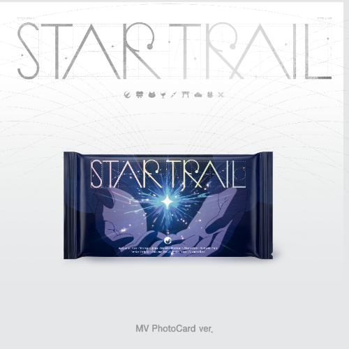 STELLIVE 1st Album - STAR TRAIL (MV Photocard Ver.)