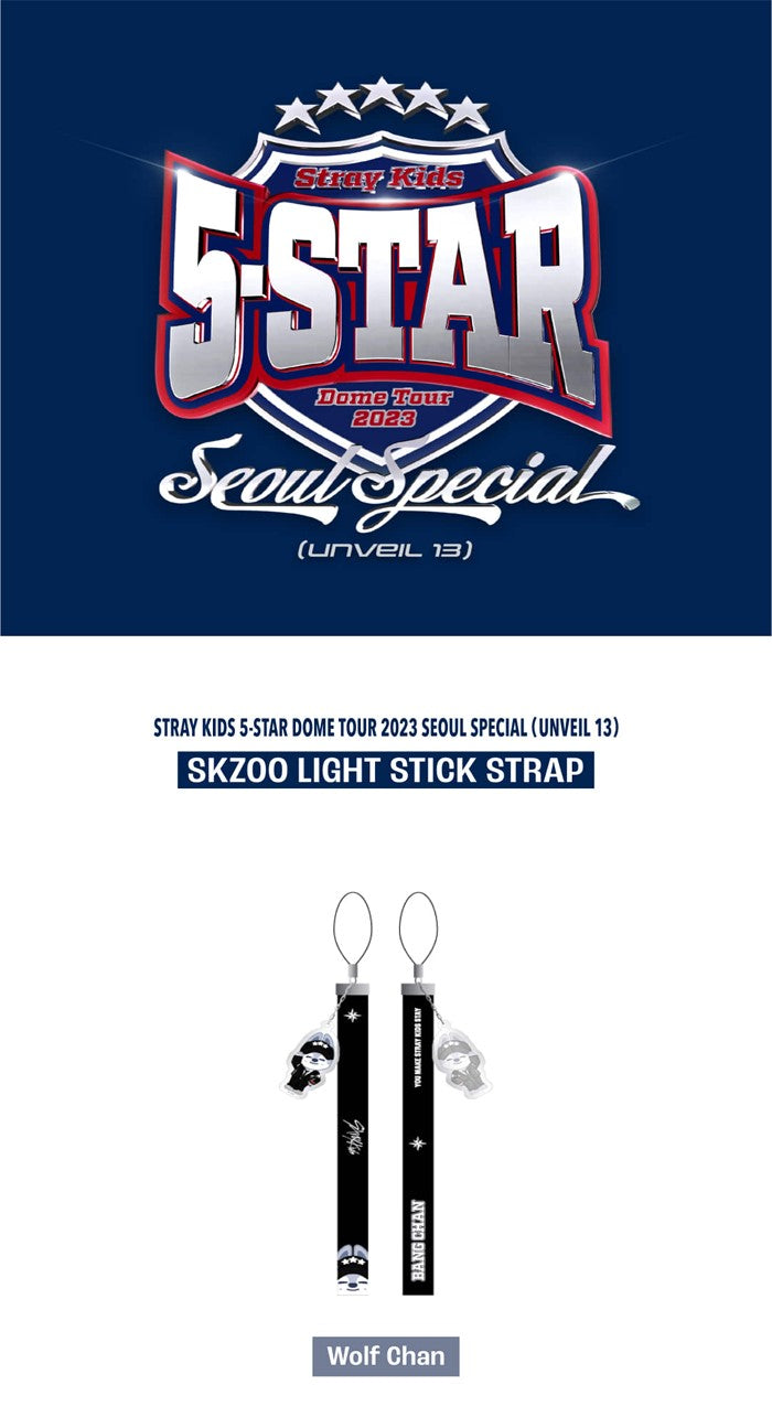 Stray Kids – [5-STAR Seoul Special] SKZOO LIGHT STICK STRAP