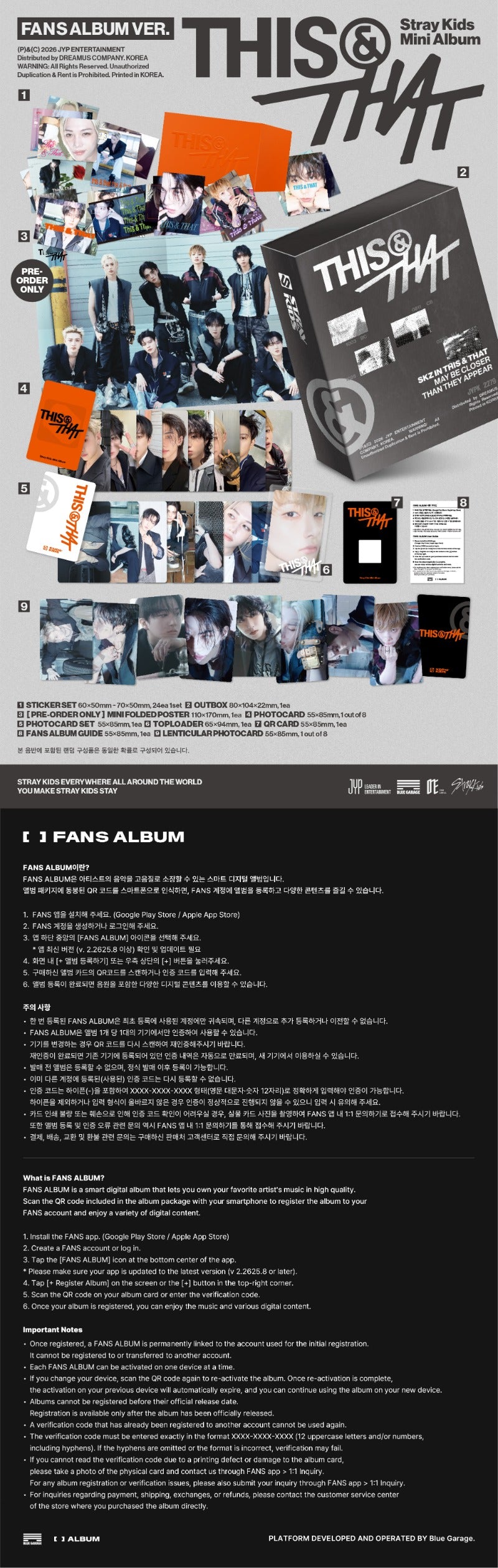 Stray Kids – THIS & THAT (FANS Album Ver.)