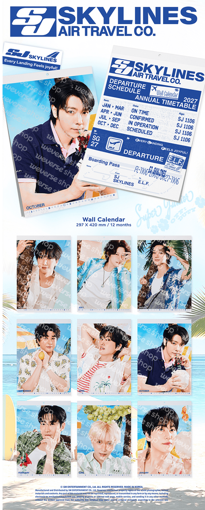 PRE-ORDER: SUPER JUNIOR 2027 Season’s Greetings - SKYLINES