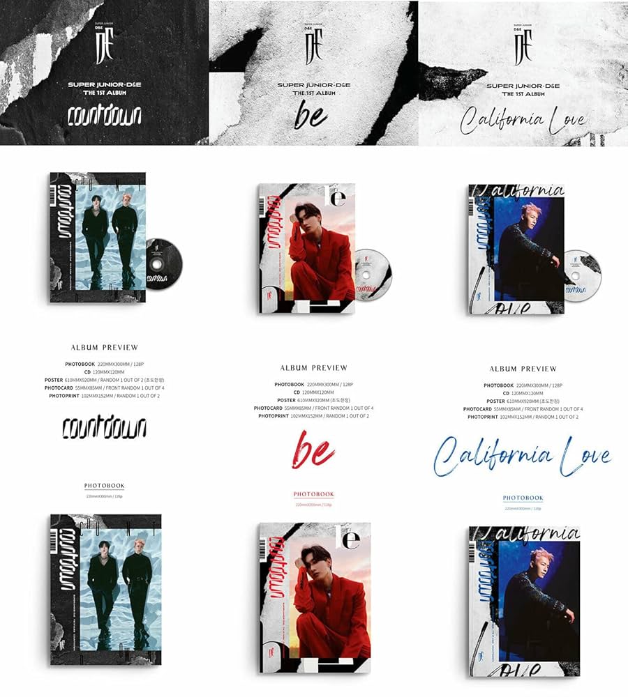 [PRE-OWNED] Super Junior - D&E Album Vol. 1 - COUNTDOWN