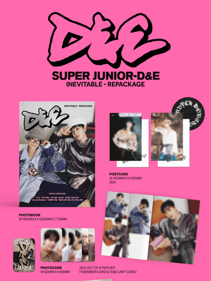 Super Junior D&E 6th Mini Album – INEVITABLE  - REPACKAGE