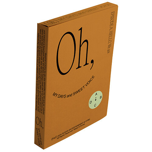 SEVENTEEN – Seventeen Unit Photobook ‘Episode: Oh, My Days and Sweet Voice’