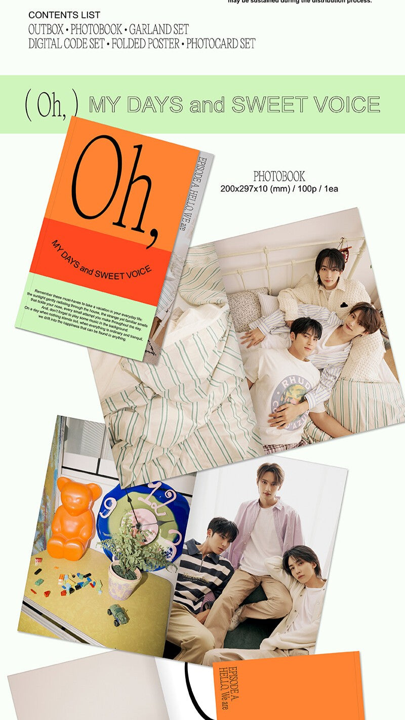 SEVENTEEN – Seventeen Unit Photobook ‘Episode: Oh, My Days and Sweet Voice’