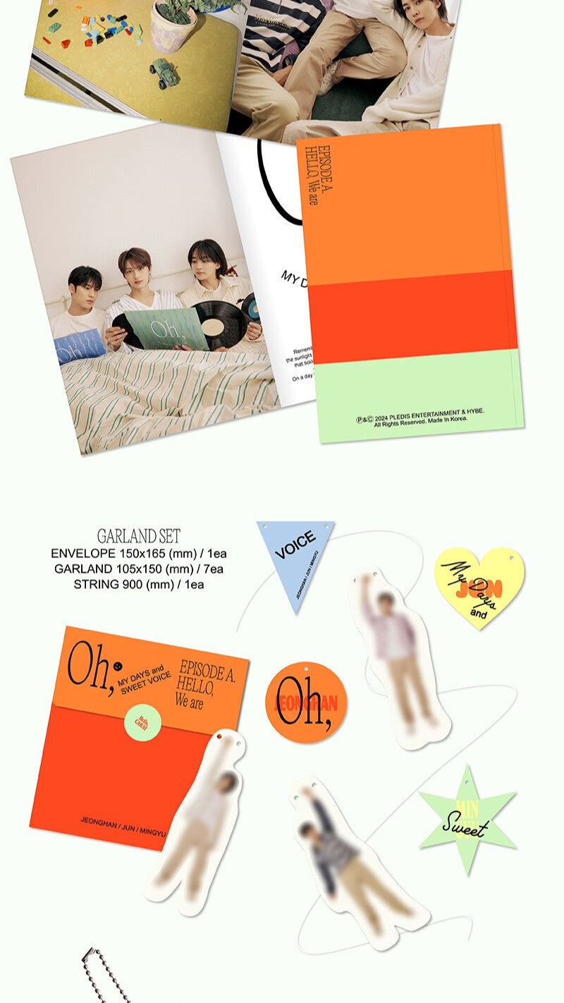 SEVENTEEN – Seventeen Unit Photobook ‘Episode: Oh, My Days and Sweet Voice’
