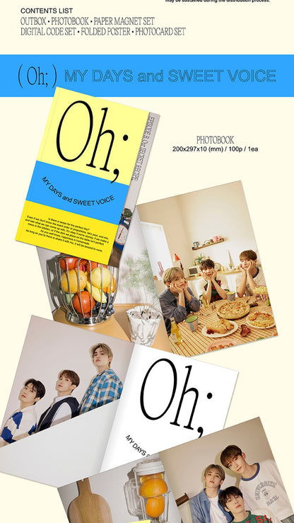 SEVENTEEN – Seventeen Unit Photobook ‘Episode: Oh, My Days and Sweet Voice’