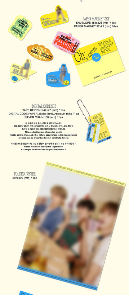 SEVENTEEN – Seventeen Unit Photobook ‘Episode: Oh, My Days and Sweet Voice’