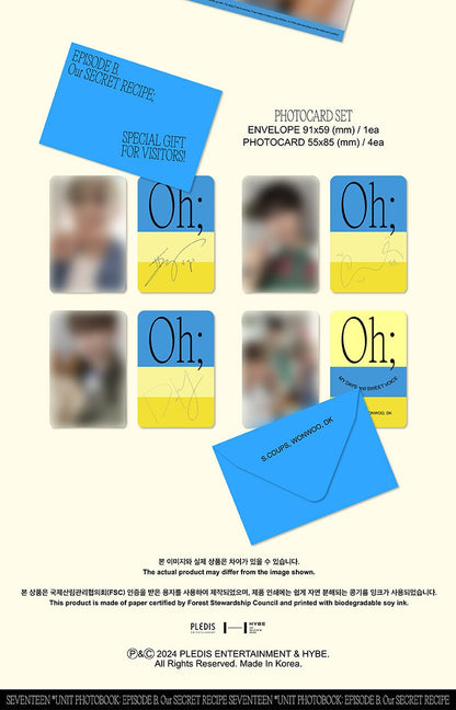 SEVENTEEN – Seventeen Unit Photobook ‘Episode: Oh, My Days and Sweet Voice’