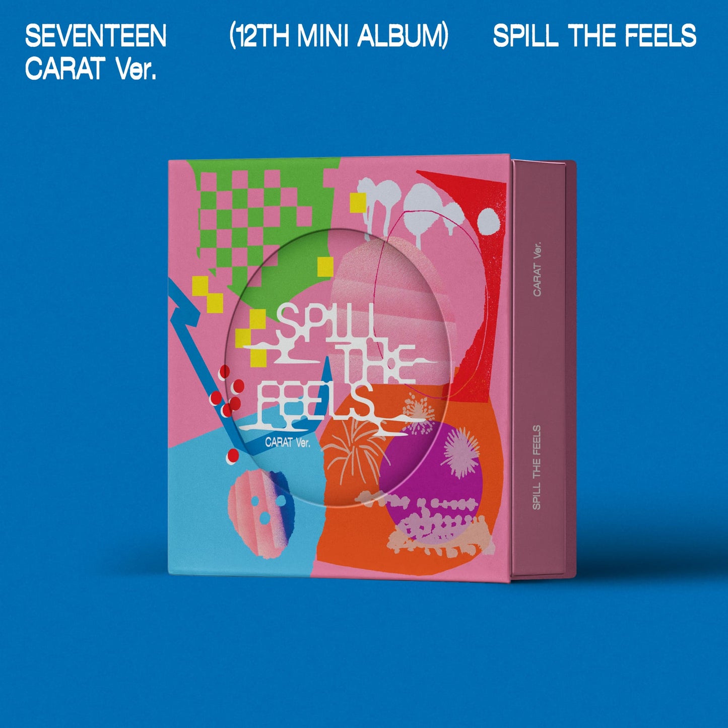 [PRE-OWNED] SEVENTEEN 12th Mini Album – SPILL THE FEELS (CARAT Ver.)