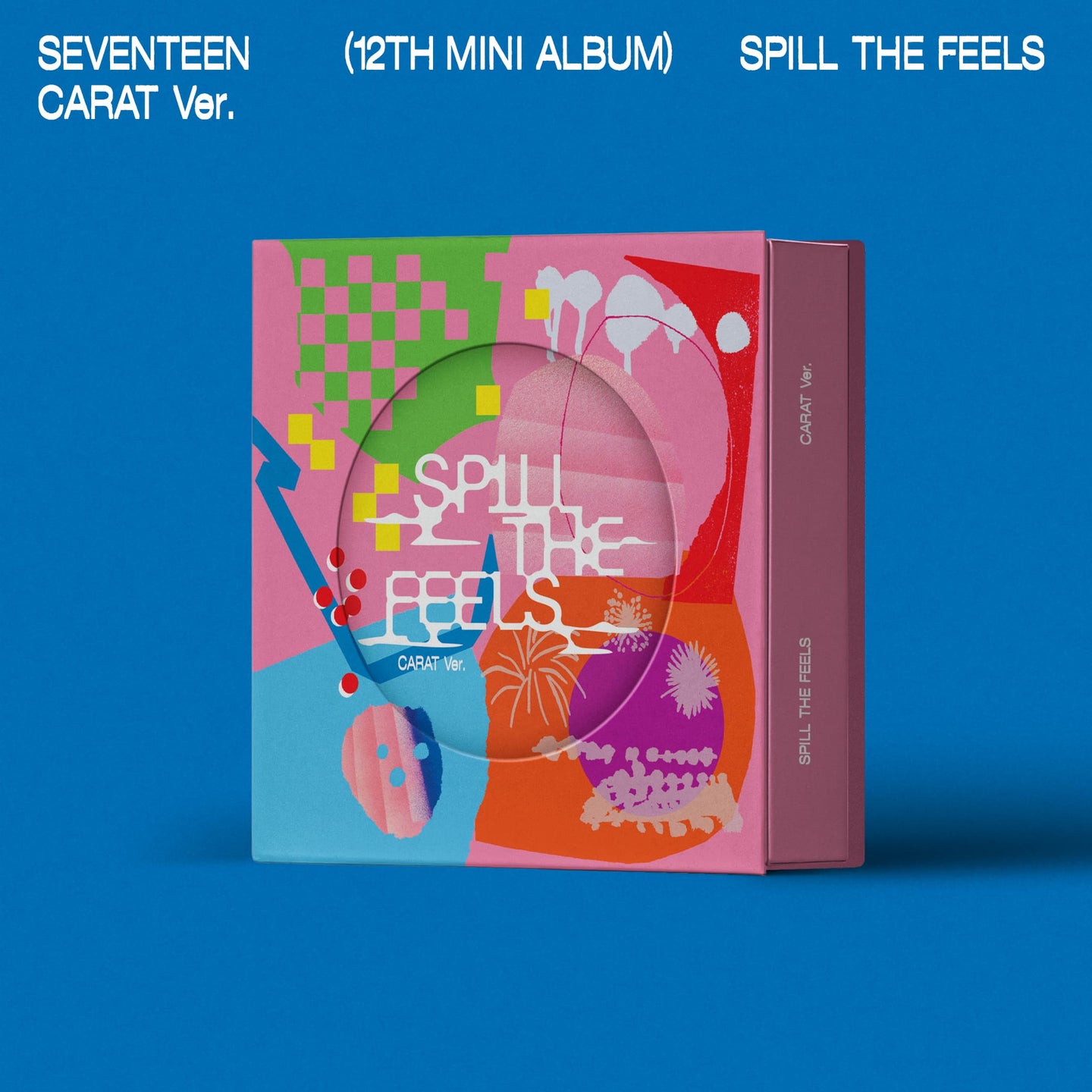 PRE-ORDER: SEVENTEEN 12th Mini Album – SPILL THE FEELS (CARAT Ver.) (Random)