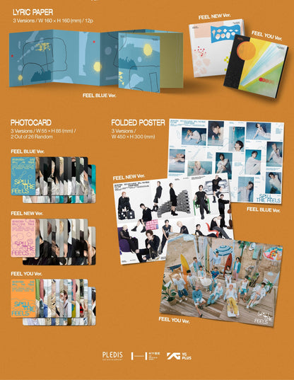 [PRE-OWNED] SEVENTEEN 12th Mini Album - SPILL THE FEELS (Standard Ver.)