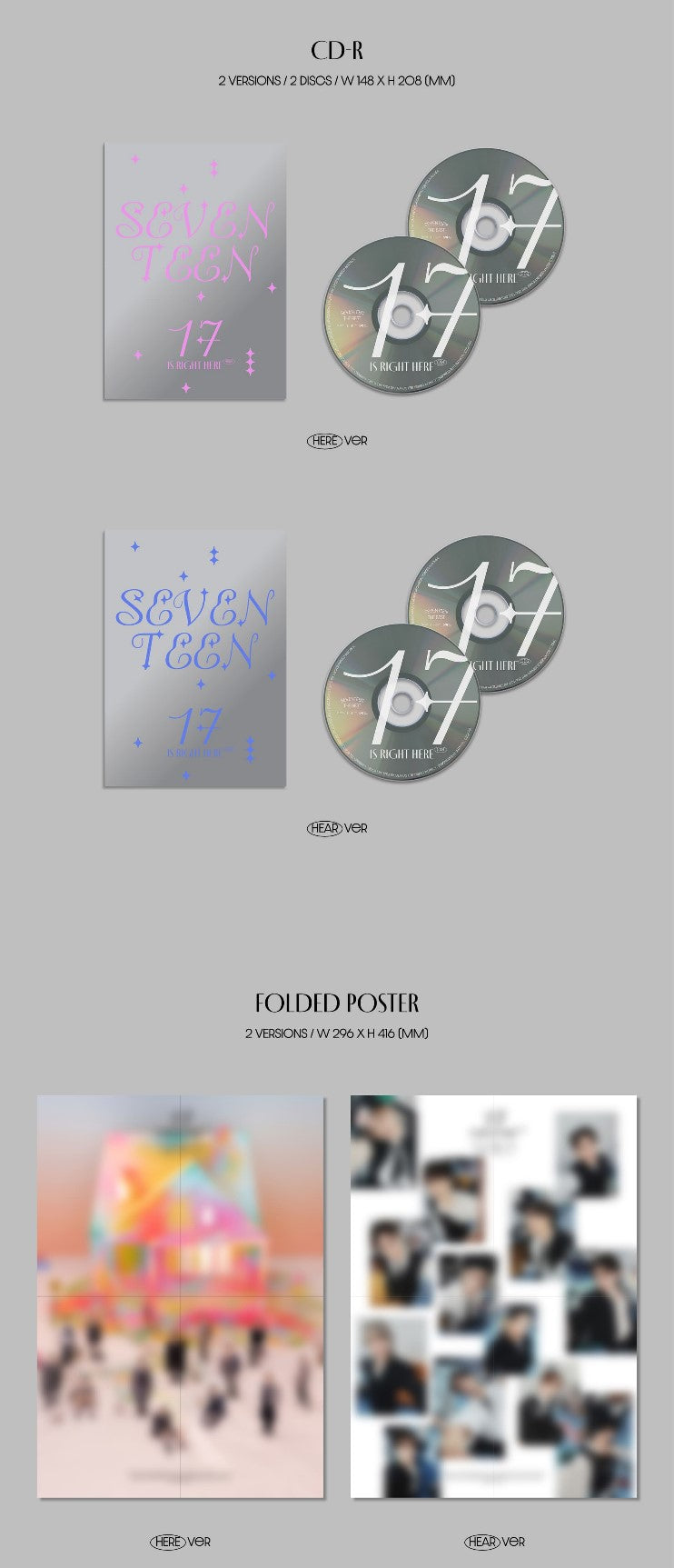 SEVENTEEN BEST ALBUM – 17 IS RIGHT HERE (Random)