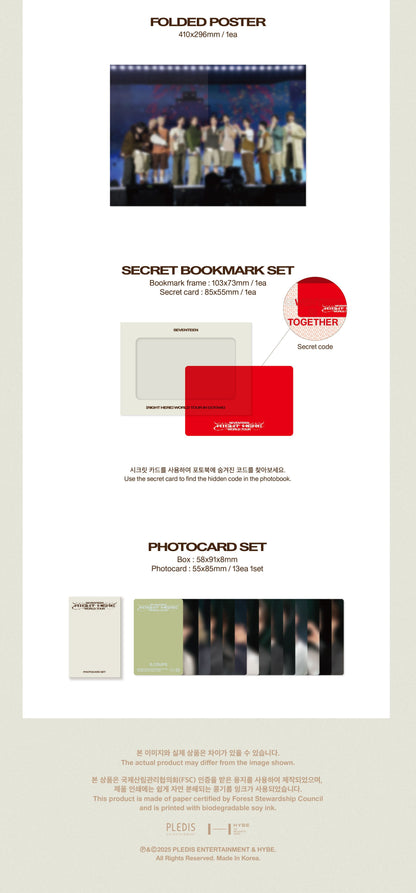 SEVENTEEN – SEVENTEEN WORLD TOUR [RIGHT HERE]