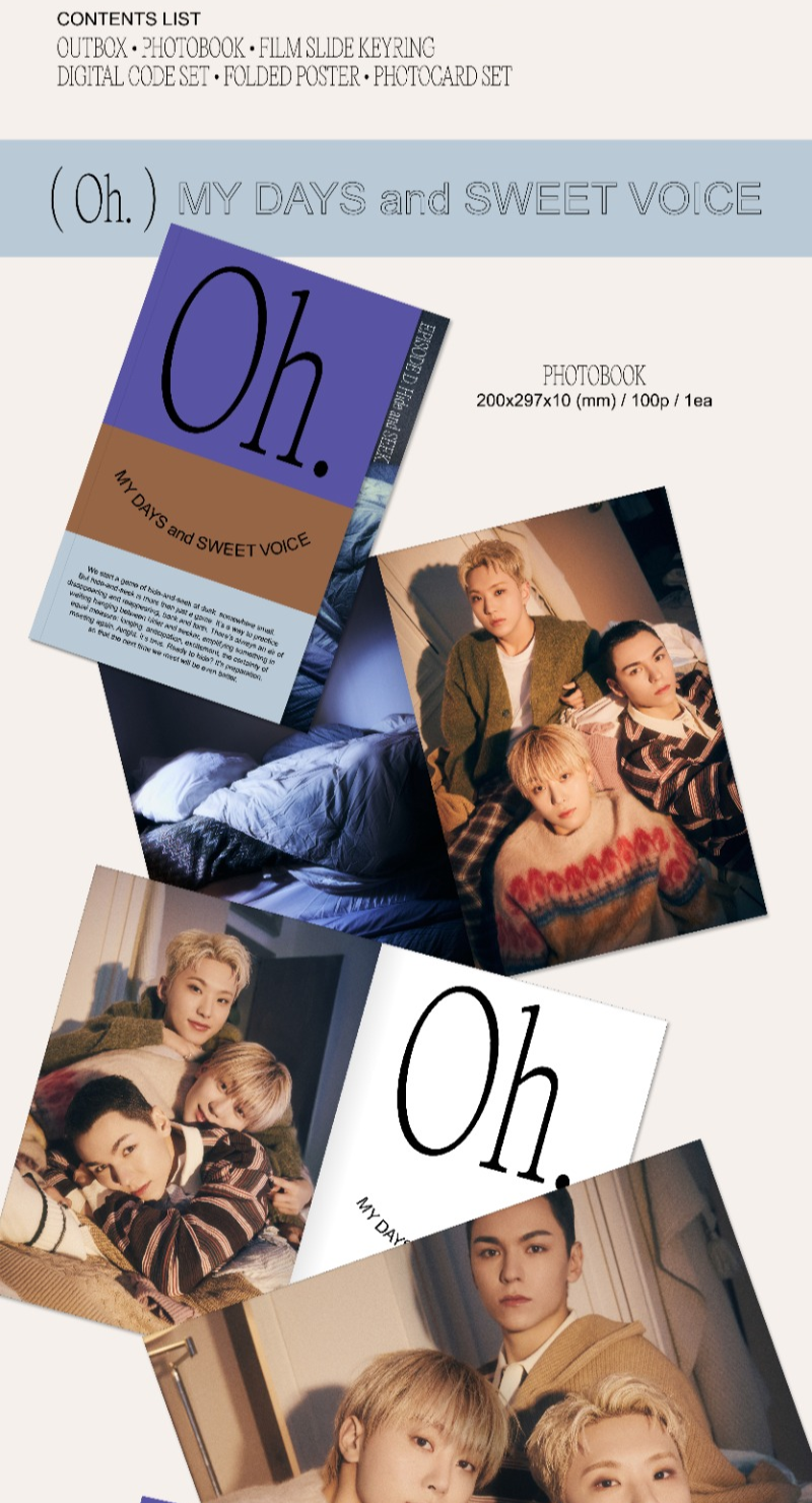 SEVENTEEN – SEVENTEEN UNIT PHOTOBOOK ‘EPISODE C,D’ (Random)