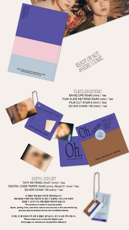 SEVENTEEN – SEVENTEEN UNIT PHOTOBOOK ‘EPISODE C,D’ (Random)