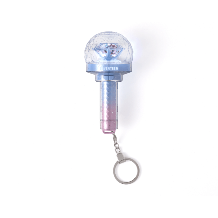 PRE-ORDER: SEVENTEEN - OFFICIAL LIGHT STICK VER.3 10TH ANNIV. KEYRING