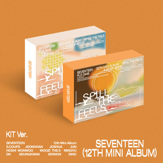 SEVENTEEN 12th Mini Album - SPILL THE FEELS (KiT Ver.) (Random)