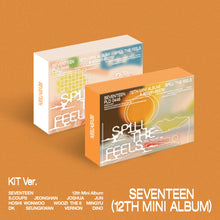 Load image into Gallery viewer, PRE-ORDER: SEVENTEEN 12th Mini Album - SPILL THE FEELS (KiT Ver.) (Random)
