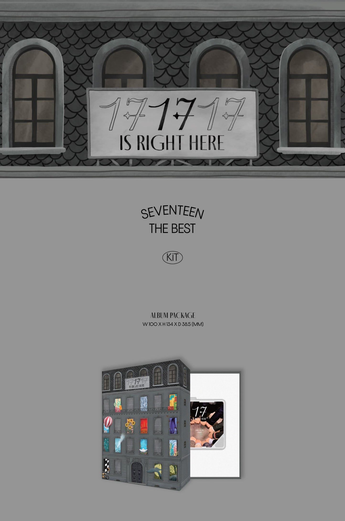 SEVENTEEN BEST ALBUM – 17 IS RIGHT HERE (KiT Ver.) [RESTOCK]