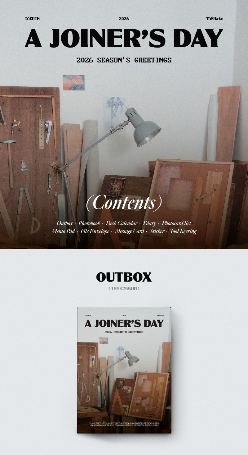 TAEMIN 2026 SEASON’S GREETINGS - A JOINER’S DAY