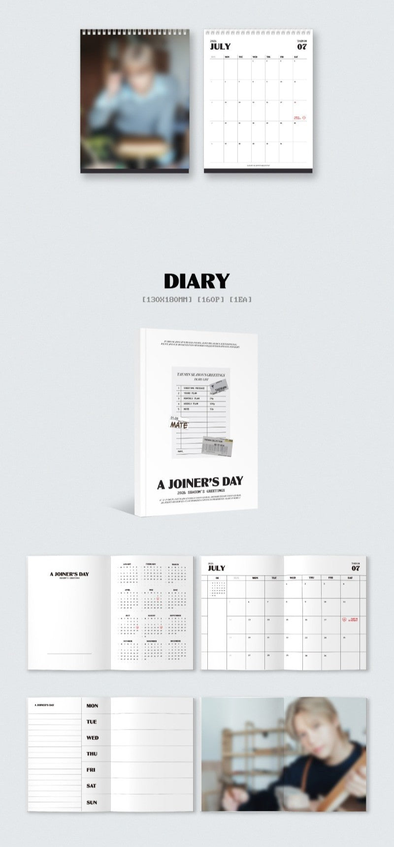 TAEMIN 2026 SEASON’S GREETINGS - A JOINER’S DAY