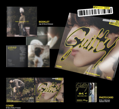 TAEMIN (SHINee) Mini Album Vol. 4 – Guilty (Digipack Ver.)