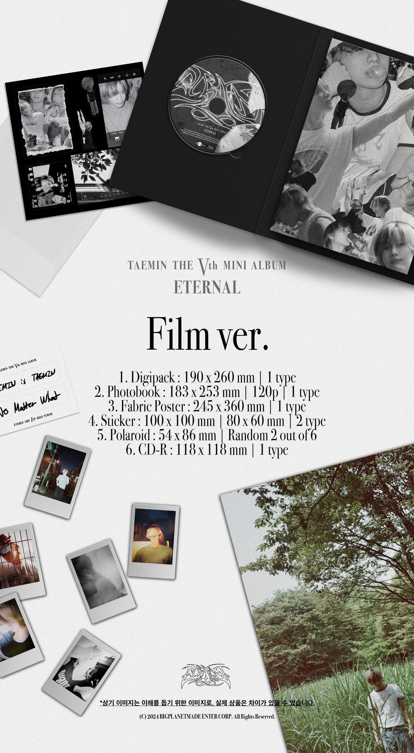 TAEMIN The 5th Mini Album – ETERNAL (Film Ver.)