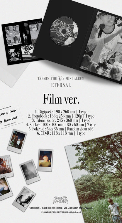 TAEMIN The 5th Mini Album – ETERNAL (Film Ver.)