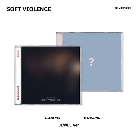 PRE-ORDER: TAEMIN Album - PHASE I : Soft Violence (Jewel Ver.) (Random)