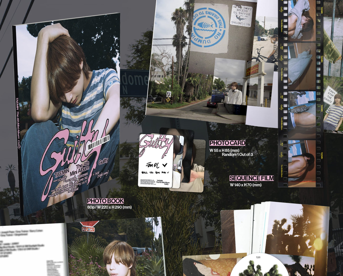 TAEMIN (SHINee) Mini Album Vol. 4 – Guilty (Photo Book Ver.) (Random)