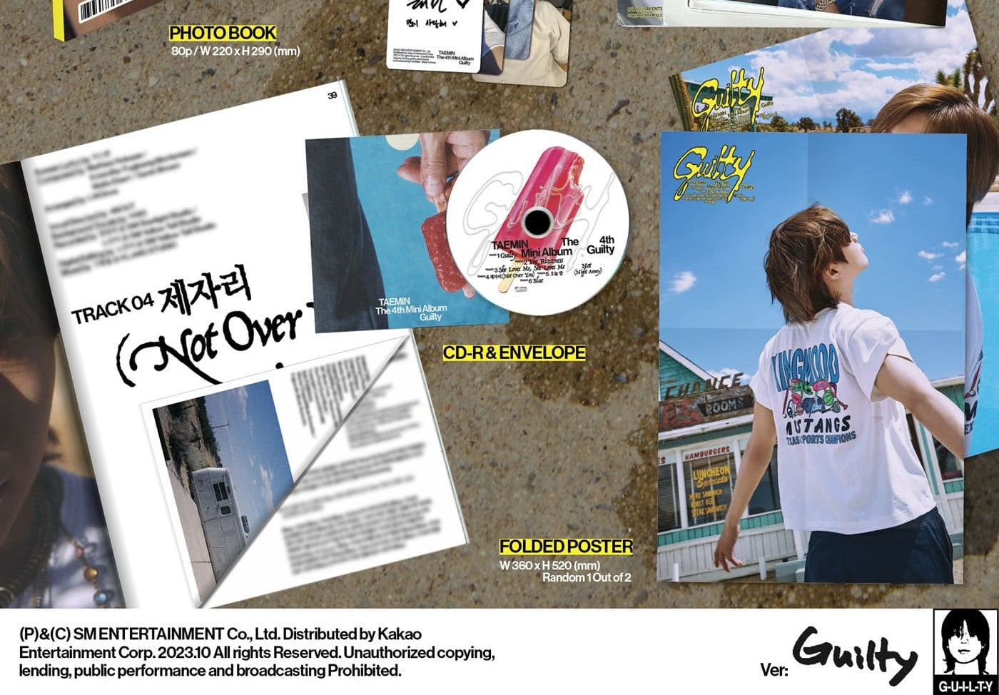 TAEMIN (SHINee) Mini Album Vol. 4 – Guilty (Photo Book Ver.) (Random)