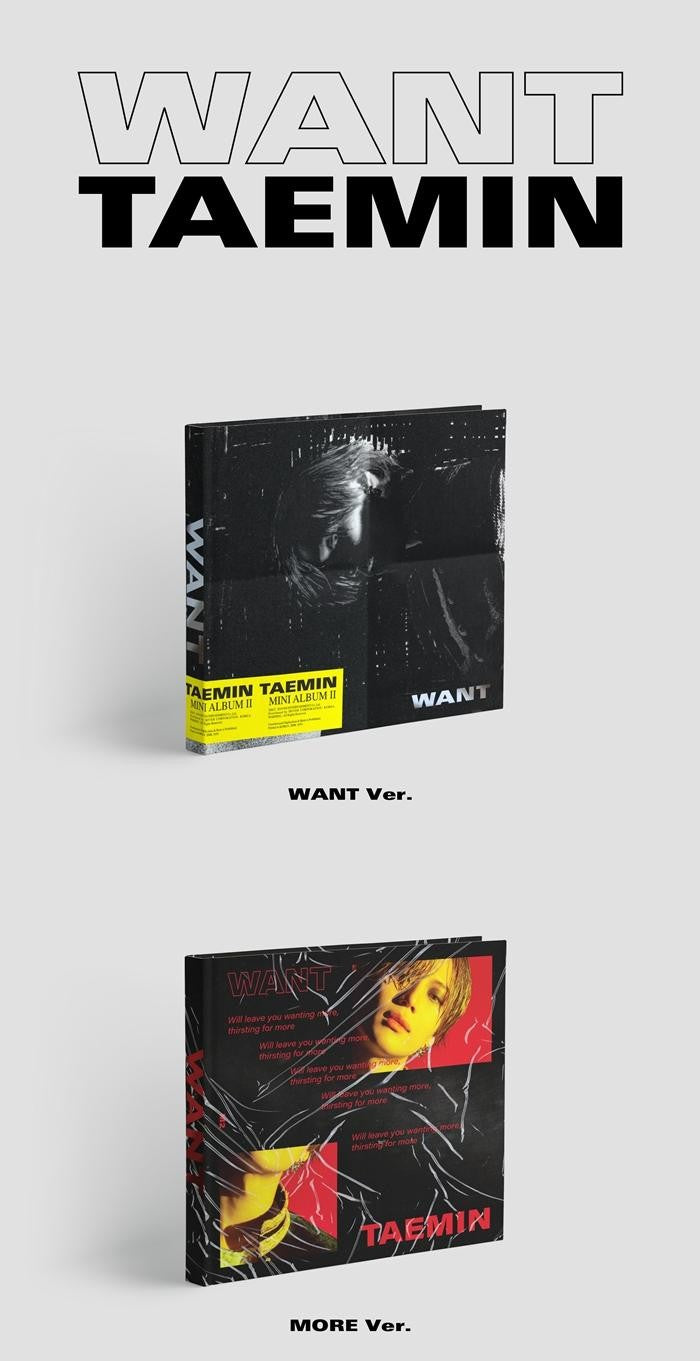 [PRE-OWNED] TAEMIN 2nd Mini Album - WANT