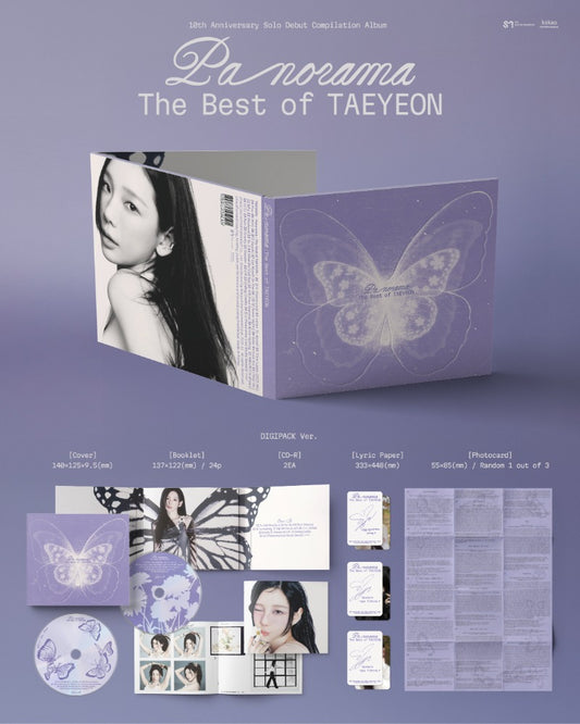 TAEYEON Compilation Album - Panorama : The Best of TAEYEON (Digipack Ver.)
