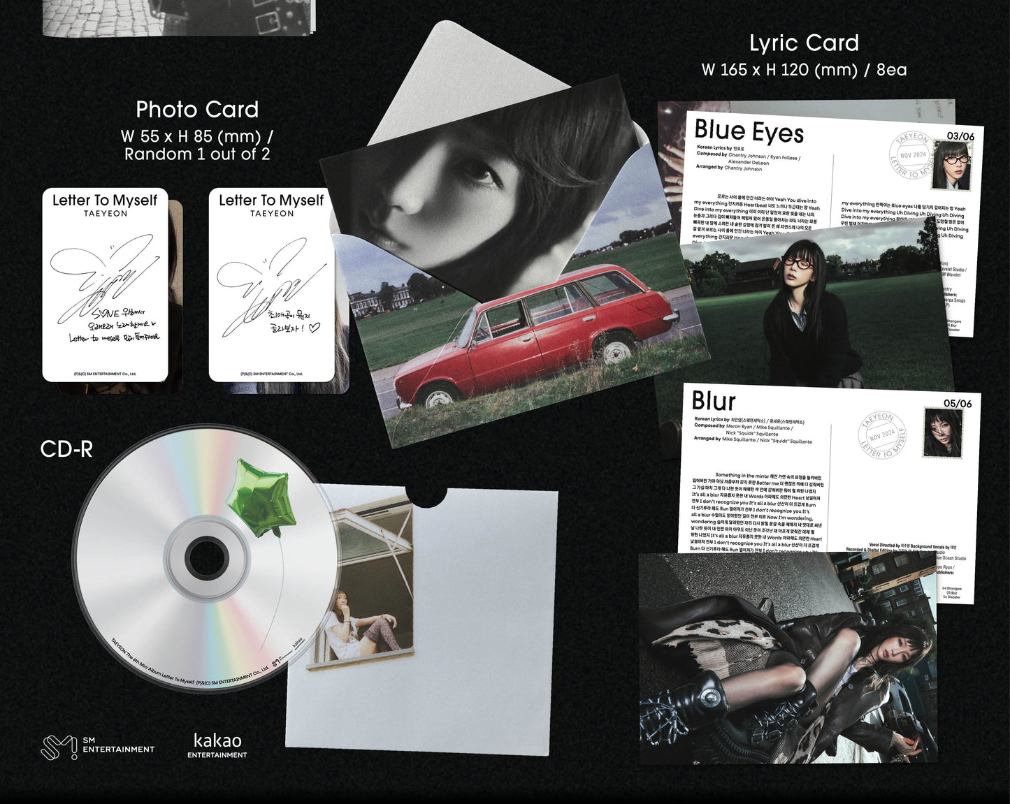 TAEYEON The 6th Mini Album – Letter To Myself (Letter Ver.)