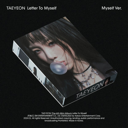TAEYEON The 6th Mini Album – Letter To Myself (Myself Ver.)
