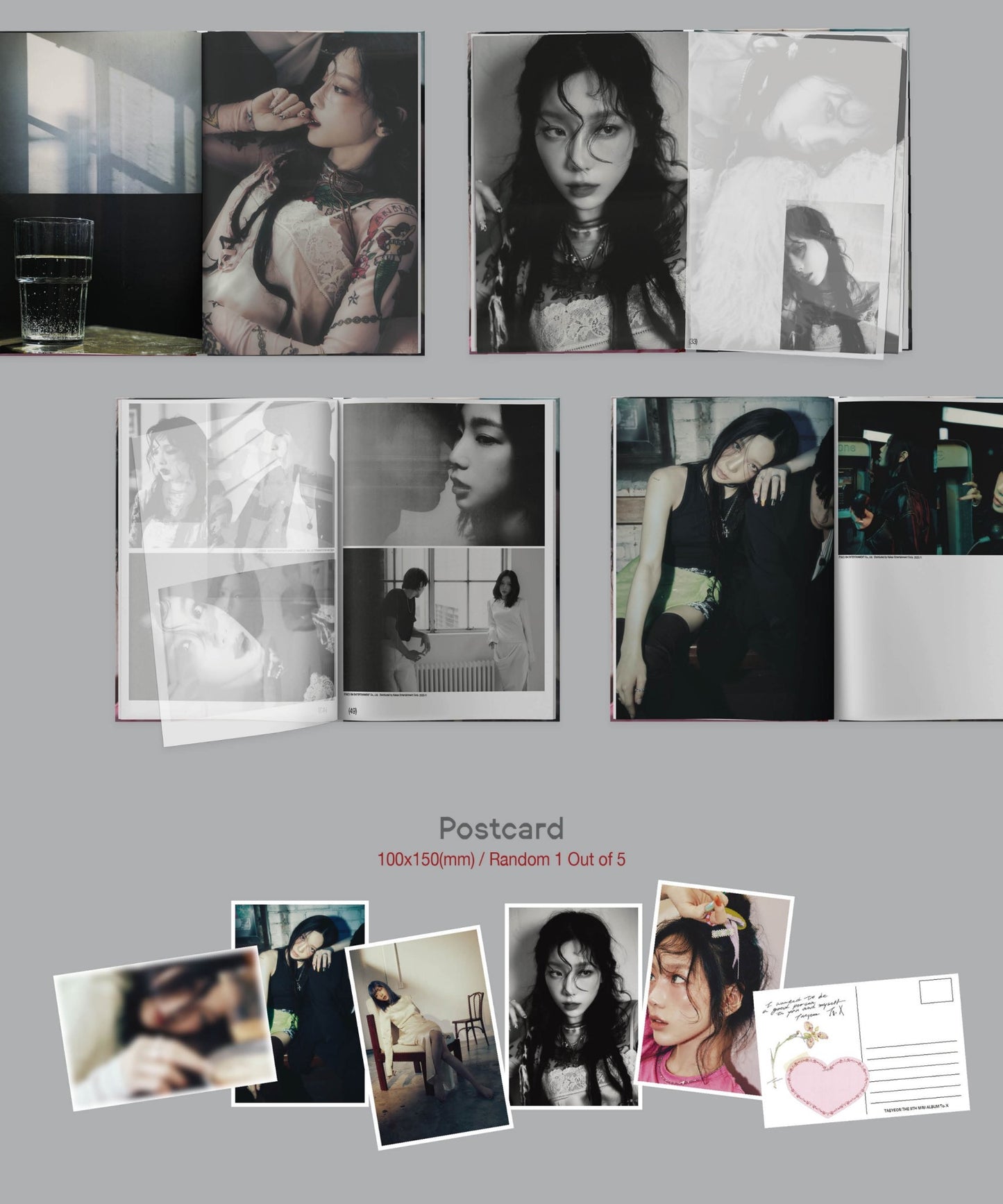 TAEYEON Mini Album Vol. 5 – To. X (C Ver.)