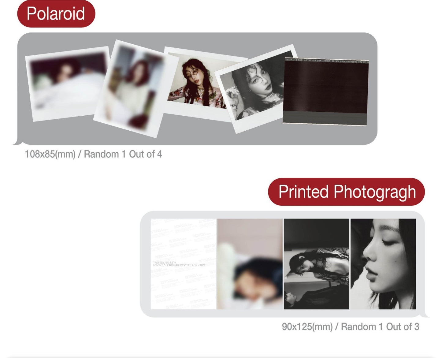 TAEYEON Mini Album Vol. 5 – To. X (A Ver.)