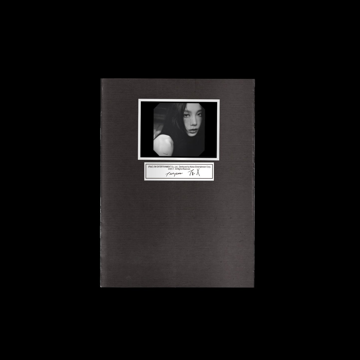 TAEYEON Mini Album Vol. 5 – To. X (B Ver.)