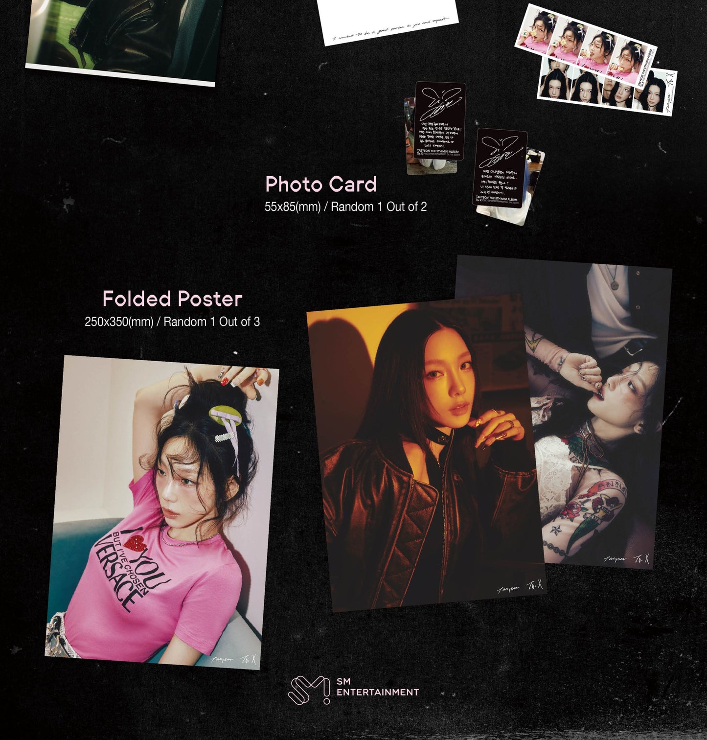 TAEYEON Mini Album Vol. 5 – To. X (B Ver.)