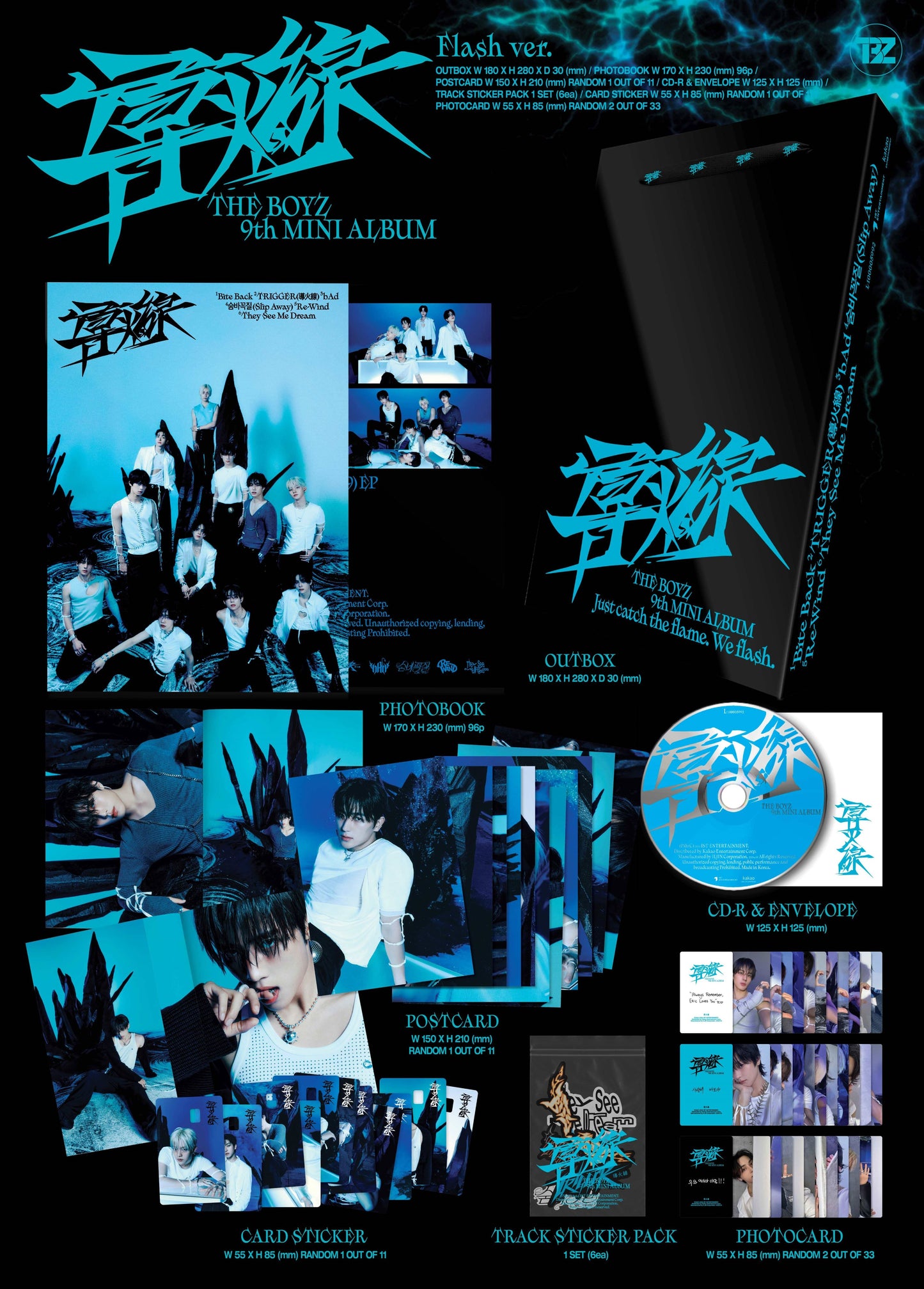 THE BOYZ 9th Mini Album – 導火線 (Trigger)